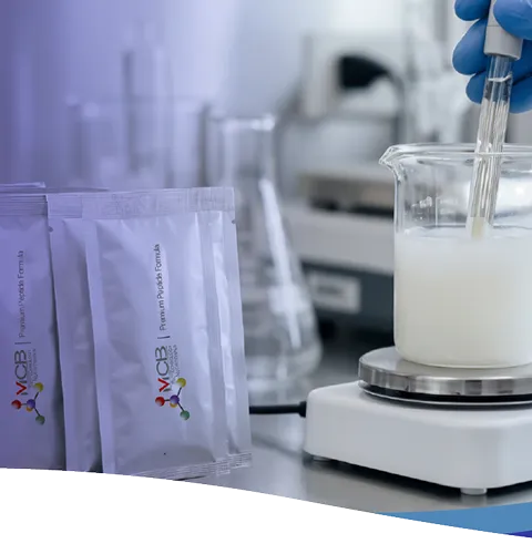 Laboratory formulation R&D scene