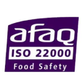 ISO 22000 certification badge